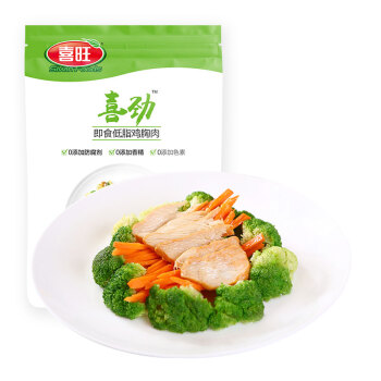 喜旺 即食低脂鸡胸肉 100g *24件