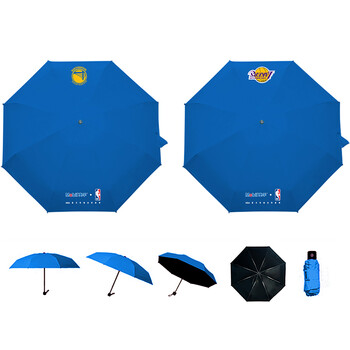 【美孚黑霸王1号全合成5w405l】美孚(mobil)赠品 nba雨伞(球队款)