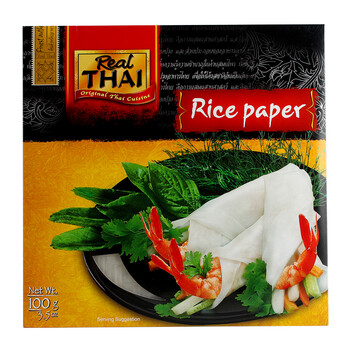 【全球直采】泰国原装进口 丽尔泰 泰式春卷皮22cm 100g