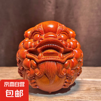 木製獅子の彫刻 赤と金 約30cm 木製獅子の彫刻 赤と金 約30cm （2025年最新】Yahoo