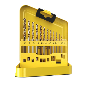 沪豪M35含钴超硬麻花钻头套装钻铁打孔钢板金属不锈钢专用手电钻钻头