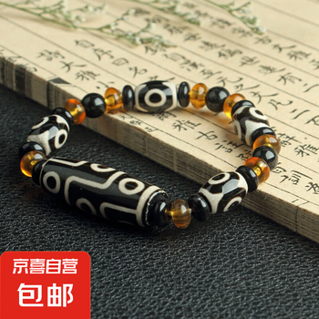 九眼天珠 藏珠家】九眼至尊精品60mm大九眼天珠項鍊- momo購物網- 好評推薦