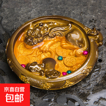 銅製 金蟾聚宝盆 招財進宝 蓋付 装飾品 工芸品 美術品 置物 銅製 金蟾聚宝盆 招財進宝 蓋付 装飾品 工芸品 美術品 置物