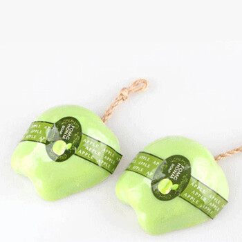 水果香皂儿童精油皂保湿控油柠檬草莓造型手工皂洁面沐浴洗手泰国