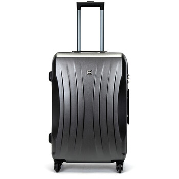 瑞世（SUISSEWIN） 拉杆箱 28英寸大容量PC旅行箱 时尚万向轮行李箱商务旅行托运箱  SN6300 深灰色