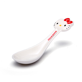 hellokitty凯蒂猫汤勺儿童勺子幼儿园宝宝婴儿辅食勺kt964
