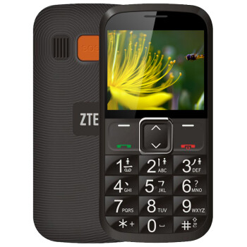 中兴（ZTE）L530G 移动/联通2G 老人手机 黑色