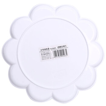 得力(deli)优质14格塑料梅花型大号水粉颜料调色盘/调色盒/调色板/调色碟女孩儿童热门商品 得力(deli)优质14格塑料梅花型大号水粉颜料调色盘/调色盒/调色板/调色碟女孩儿童热门商品