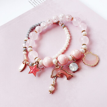 永恒之环 抖音星月水晶手链手串女韩版简约学生森系闺蜜手环姐妹手圈