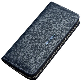 【博牌12-02202】博牌bopai钱包男士长款 头层牛皮