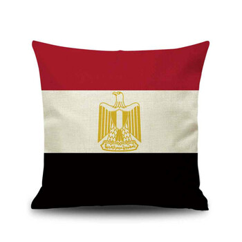 各国国旗图案抱枕酒吧装饰靠枕靠垫法国德国 法国 45x45cm 不含枕芯