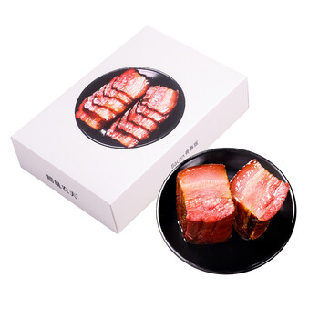 腊味农夫 烟熏五花腊肉500g 湖北特产恩施土家腊肉 bacon青春版