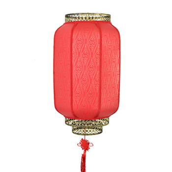 2018新款羊皮灯笼户外防水广告定制中式仿古红灯笼酒店餐厅挂饰冬瓜长