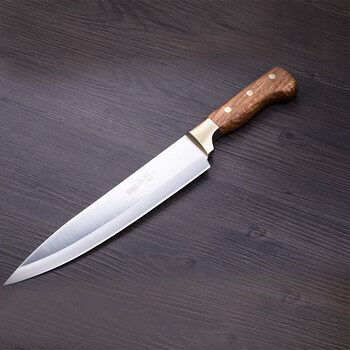 手工锻打割肉刀分割刀屠宰刀剥皮尖刀牛肉刀具卖肉刀 k8加长型