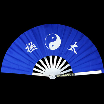 晨练健身不锈钢太极扇功夫扇武术扇表演扇双龙铁扇子武术响扇 不锈钢