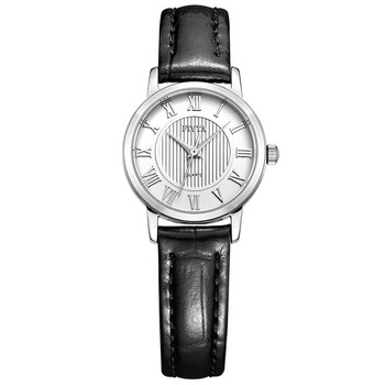 飞亚达(fiyta)手表 经典系列石英情侣表女表白盘皮带dl0020.wwb