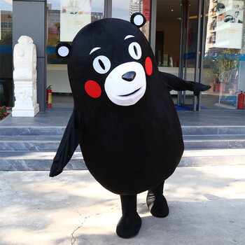 2018新品布朗熊人偶服装熊本熊可妮兔卡通人偶抖音网红熊表演求婚道具