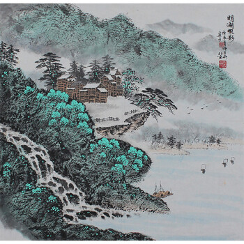 源远流长》拍卖已结束06王義之世孙 王翰之《清风细雨见高洁》拍卖