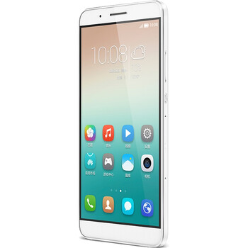 华为 荣耀7i 双卡双待手机 冰川白 全网通4G版(3G RAM+32G ROM) 标配