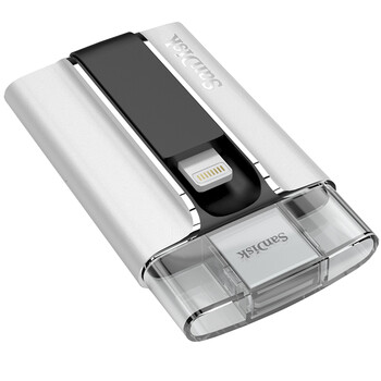 闪迪（SanDisk）iXpand欢欣i享 苹果MFI认证 iPhone手机U盘64GB