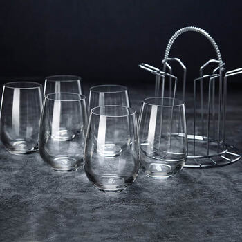 Ocean进口耐热玻璃杯子家用水杯牛奶茶杯果汁杯烈酒杯370ml六只装 Ocean进口耐热玻璃杯子家用水杯牛奶茶杯果汁杯烈酒杯370ml六只装