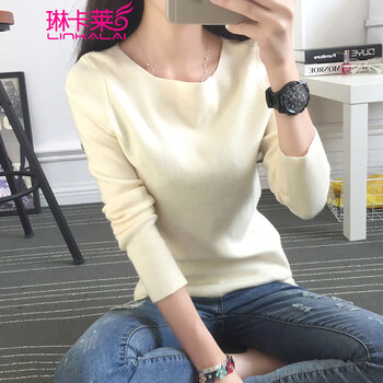 A琳卡莱  2015秋冬新款  中长款宽松条纹开衫针织衫  女  LM756 绿色 赶紧抢购