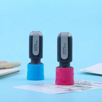 旗牌（Shachihata）Artline 隐私保护合同快递涂抹 保密印章胶棒 涂抹章 浅蓝 ZSG-A1/H