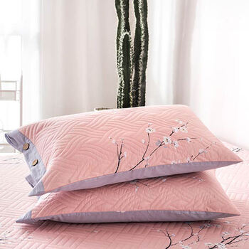 双人枕头套枕头套一对双人枕芯枕套加厚学生新款家纺加大米长一只方格