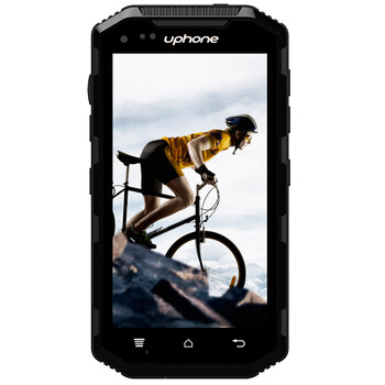 优豊(uphone) U5B 移动2G/联通3G三防智能对讲机手机 双卡双待 黑色 官方标准版
