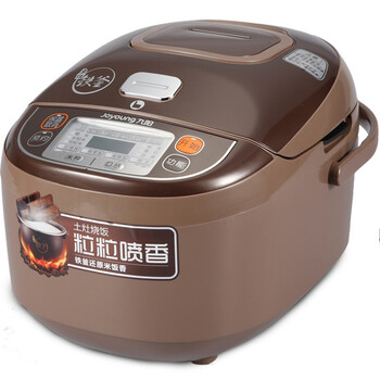 九阳（Joyoung）JYF-I40FS68铁釜IH电饭煲3.1斤智能电饭锅4L（土灶铁釜）
