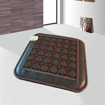 网面办公室加热坐垫远红外锗石家用坐垫托玛琳老人坐垫 50cm*50cm