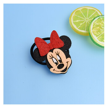 儿童发饰韩国可爱水果发圈宝宝发绳笑脸皮筋卡通可爱女童头绳头饰p 米