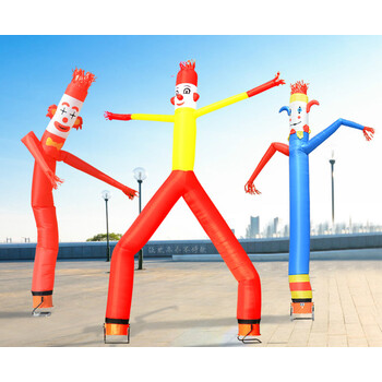 (2件8折)新款开业庆典充气拱门卡通气模跳舞气模小人空中舞星气模活动