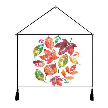 青骢马民族风花环布艺挂毯家居背景墙棉麻挂布客厅背景布装饰挂画 189