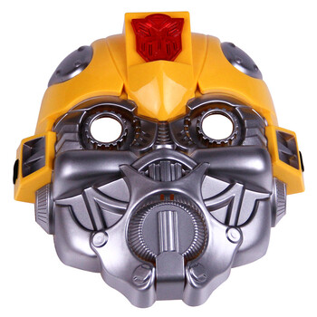 万圣节角色扮演道具 蜘蛛侠 钢铁侠 绿巨人 儿童面具 大黄蜂-发光款