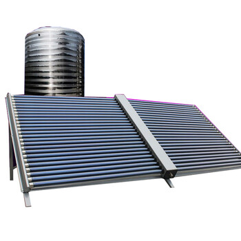 太阳能热水器工程联箱不锈钢集热器集热模块商用热水宾馆 4吨保温水箱