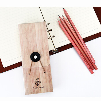 猫太子 原木铅笔 小学生创意六角木头铅笔套装批发木工素描不易断 木