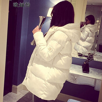 
                                        欧娅怡2016春装新款韩版宽松修身棉料上衣女时尚显瘦短外套大码女式风.衣女外套3050 卡其 M                
