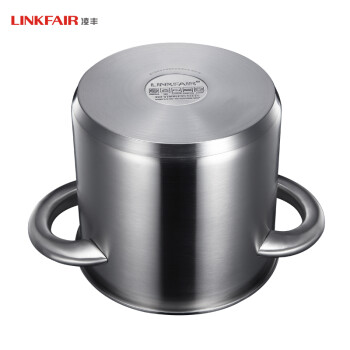 凌丰厨具不锈钢高压锅具20cm5L压力锅明火燃气电磁炉通用包邮