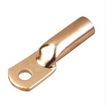 铜线鼻子电缆电线铜接头dtg厚件管式接线端子dtg-35平方紫铜线耳