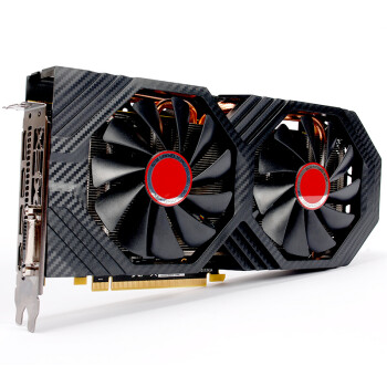 讯景 RX 580 8G 黑狼版 电脑游戏显卡+电源套装 RX580 8G显卡 标配