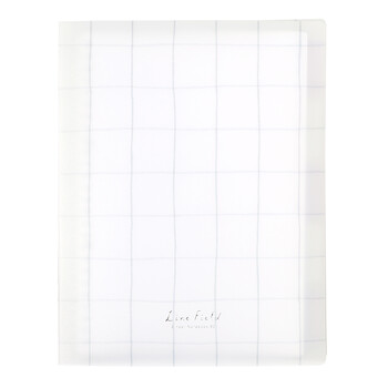 国誉(KOKUYO)格子印象B5活页本学生Campus笔记本子附5色索引分隔页 40张 灰色 WSG-RULP11MM