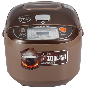九阳（Joyoung）JYF-I40FS68铁釜IH电饭煲3.1斤智能电饭锅4L（土灶铁釜）