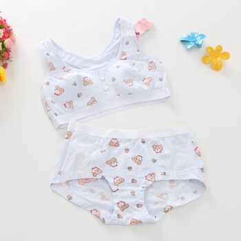 小女孩内衣内裤套装2018夏季新品女孩文胸衣8-10-12-15岁初中小学生