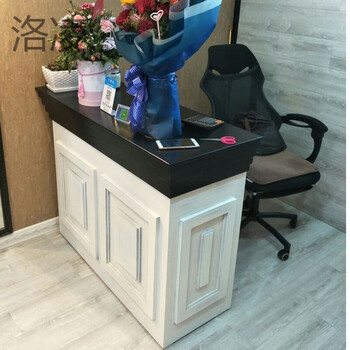 欧式简约现代小型收银台柜台1.