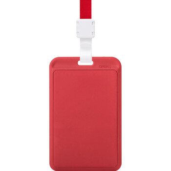 优和(UHOO)商务证件卡套 竖式 1个卡套+1根挂绳 员工胸牌厂牌工作证 大红 6004 优和(UHOO)商务证件卡套 竖式 1个卡套+1根挂绳 员工胸牌厂牌工作证 大红 6004