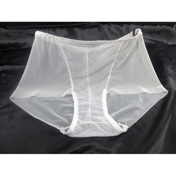 内裤男女无痕性感女情趣诱惑情侣超薄无痕大码胖mm三角 乳白色 裆透明