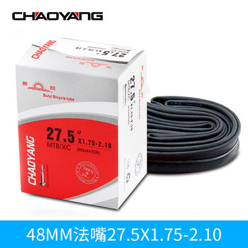 朝阳27 5 1 75 1 95 2 10山地车内胎自行车法嘴美嘴轮胎单车内胎27 5 1 75 2 10法嘴48mm 图片价格品牌报价 京东