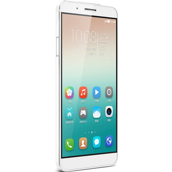 华为 荣耀7i 双卡双待手机 冰川白 全网通4G版(3G RAM+32G ROM) 标配