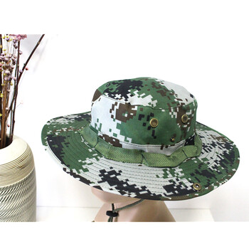 夏季户外特种兵07猎人迷彩帽奔尼帽男圆边遮阳帽子防晒钓鱼帽军迷 07